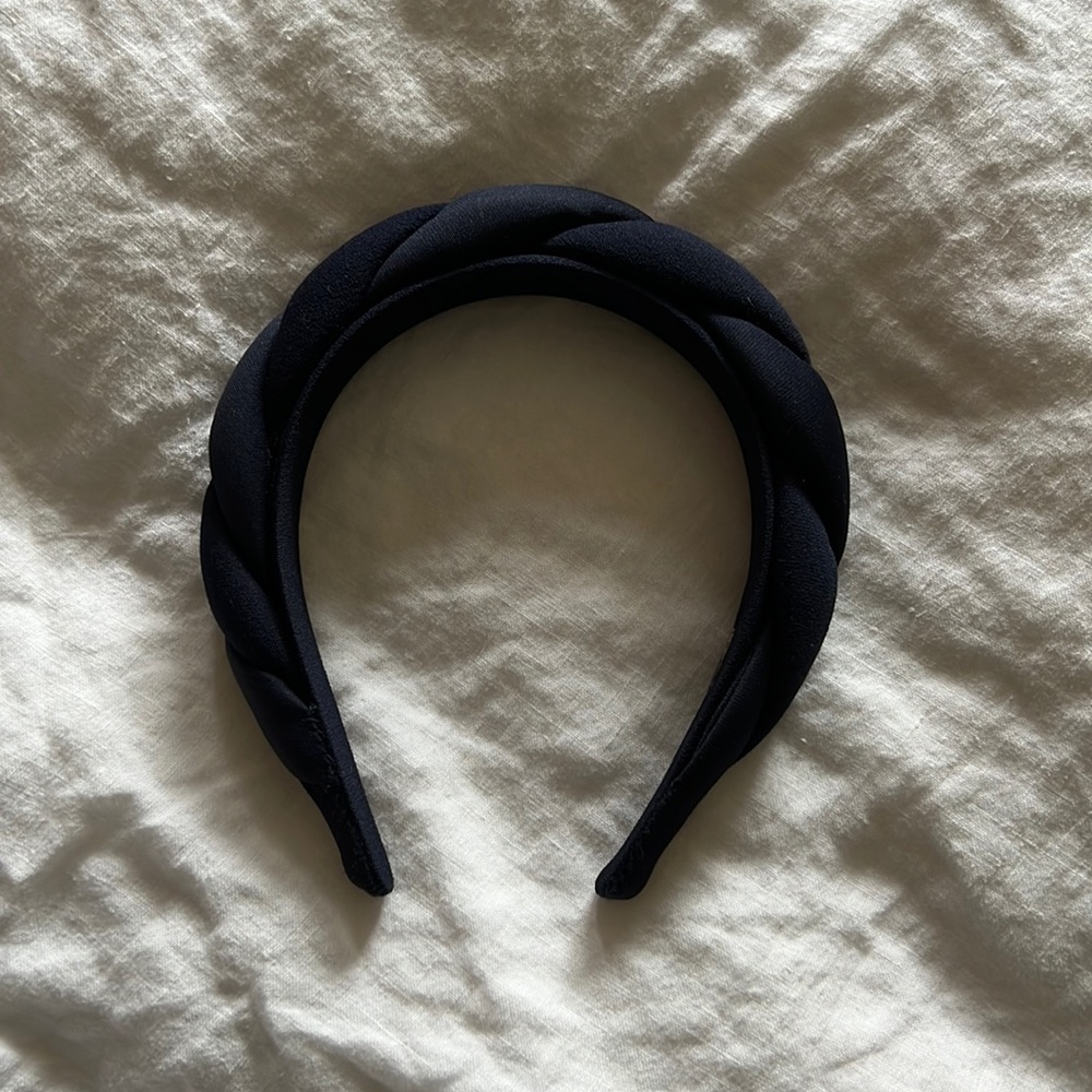 Sophie Buhai Braided Navy Headband